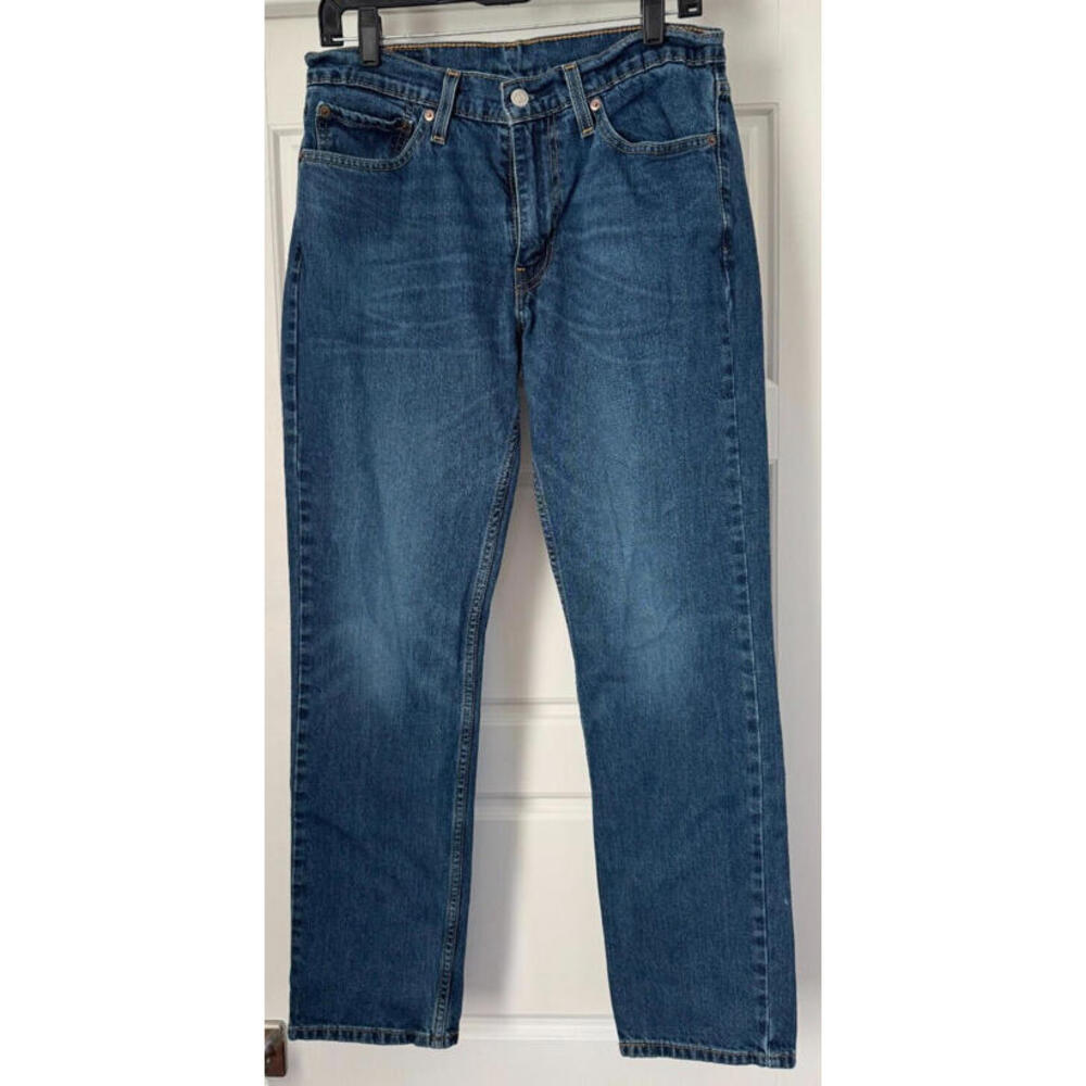 Levi's Mens Blue 511 Straight Leg 32X30 Jeans